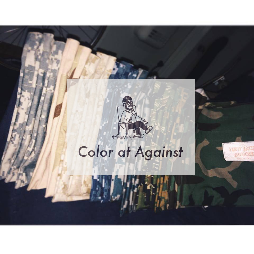 Color at againstに納品しました