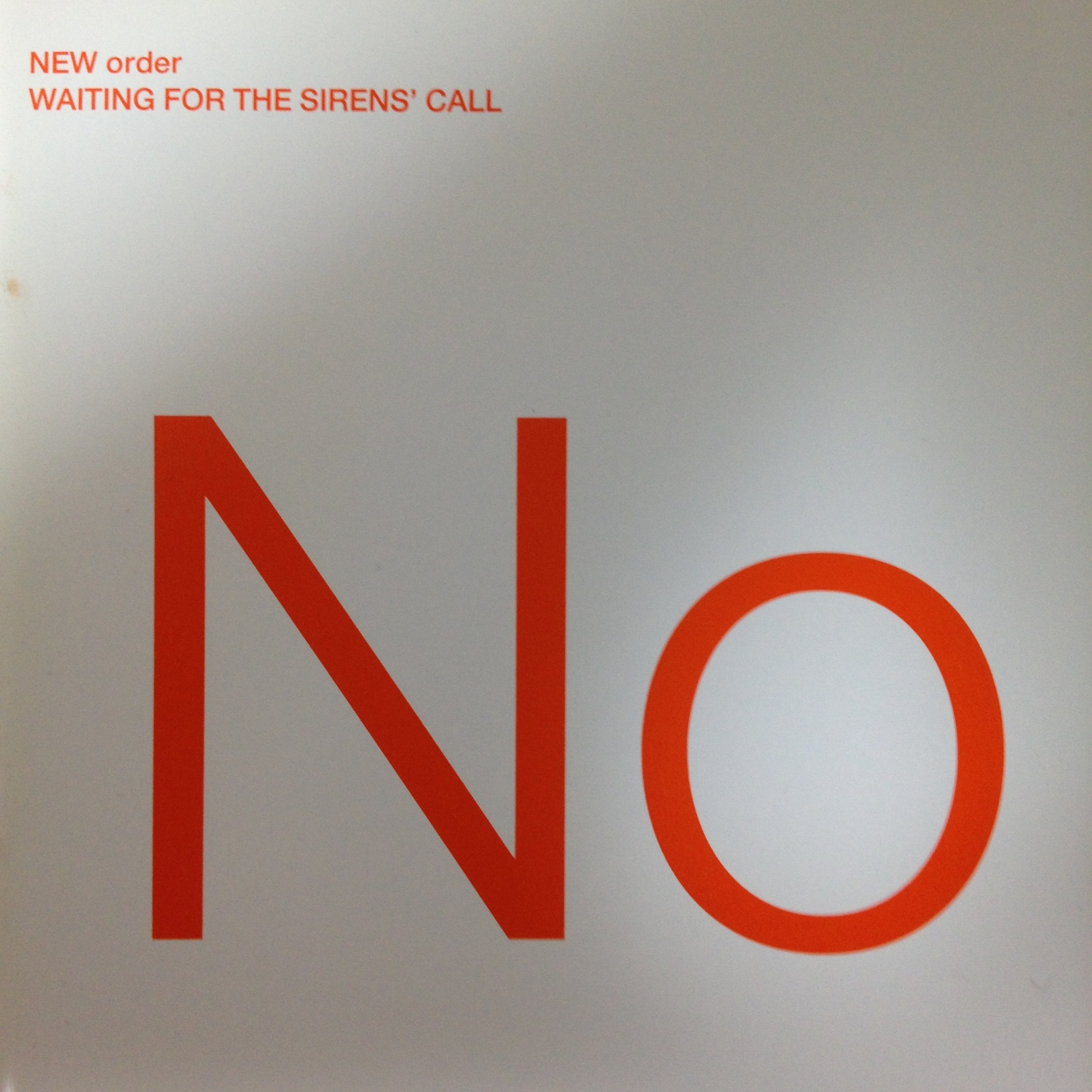 NEW ORDER 「WAITING FOR THE SIRENS' CALL」