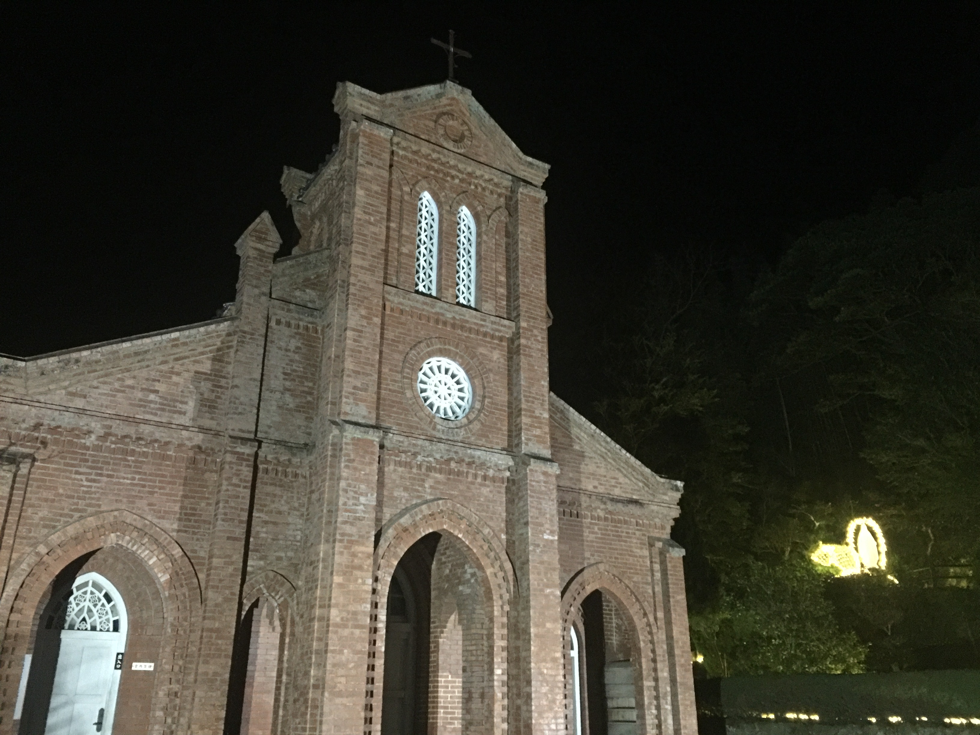 五島列島　教会イルミネーション