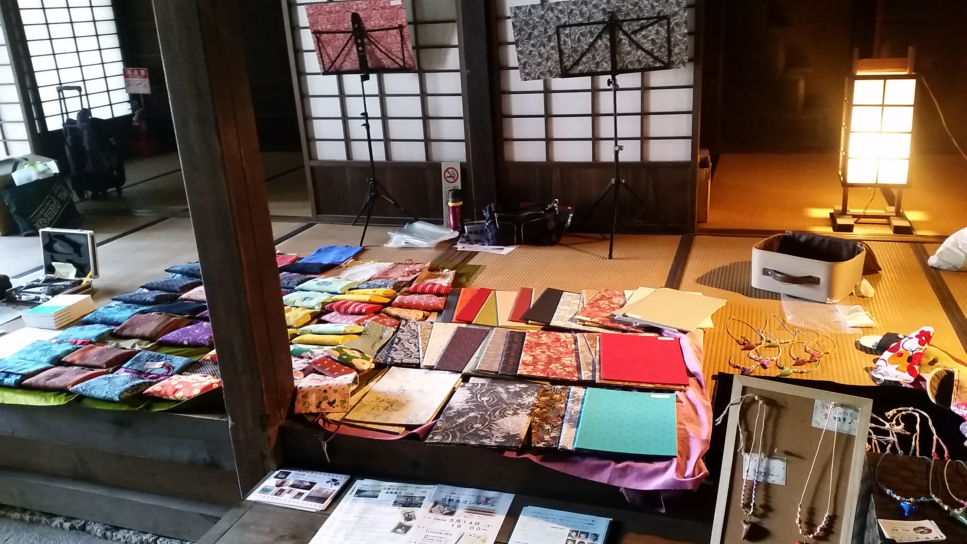 3/12 オカリナ祭りin奈良みんぱく　に出店しました。