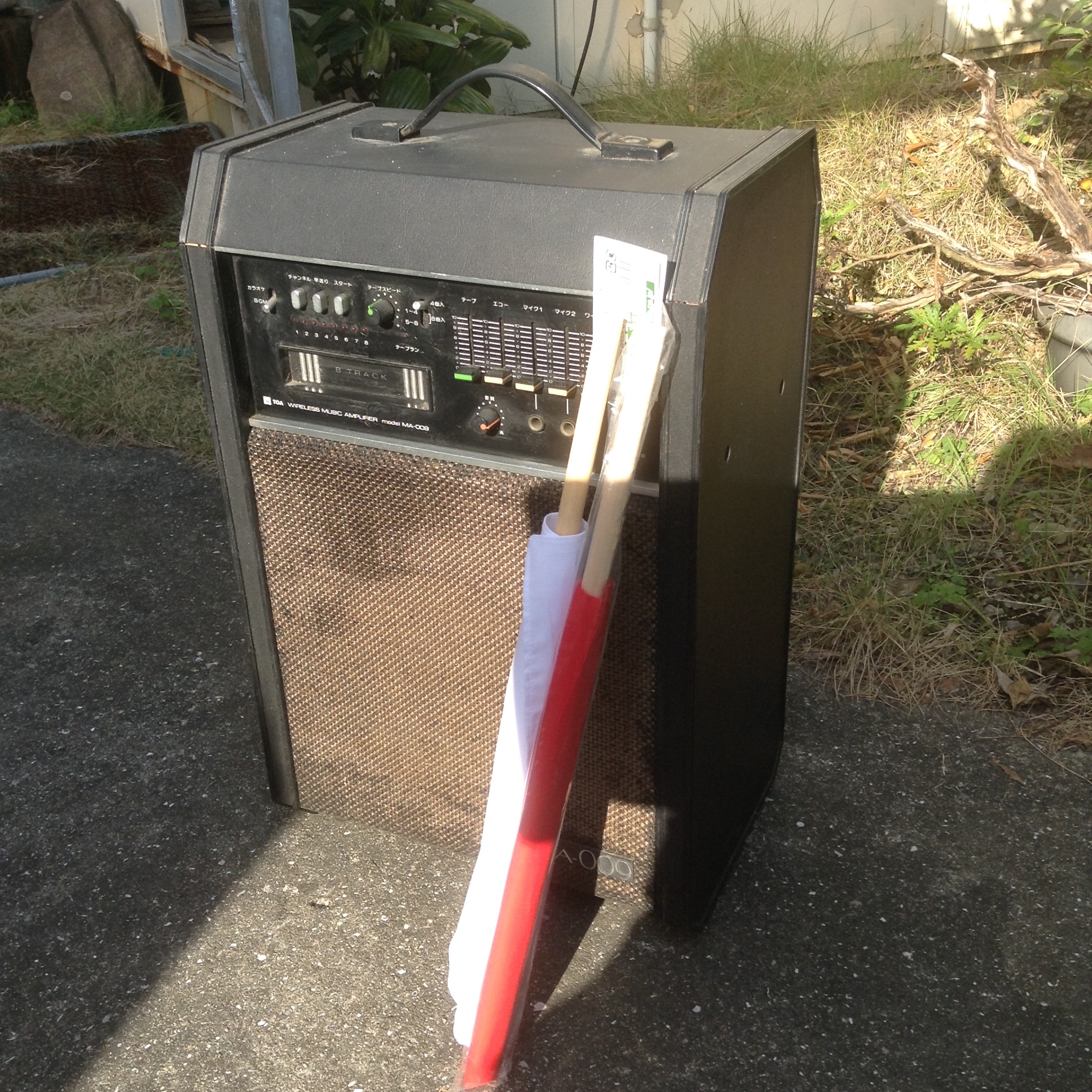 アンプを手に入れました！