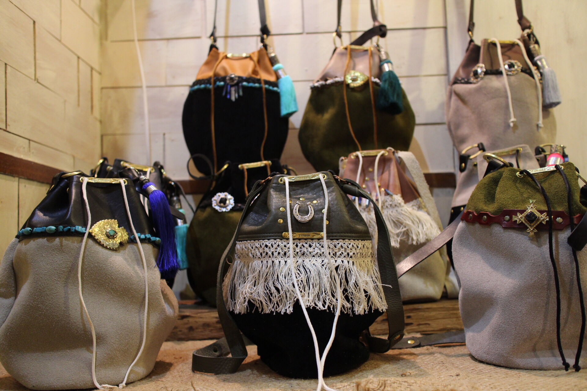BOHObag新作ズラリ‼︎11/18〜12/9の間、池袋esola1FにてPOPUPshop〜‼︎