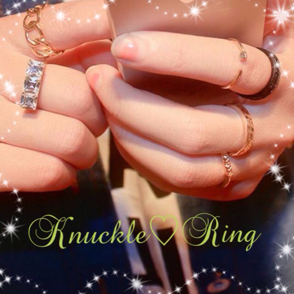 ナックルリング 色んな付け方 E 海外からの特別なジュエリー専門店 One Jewelry