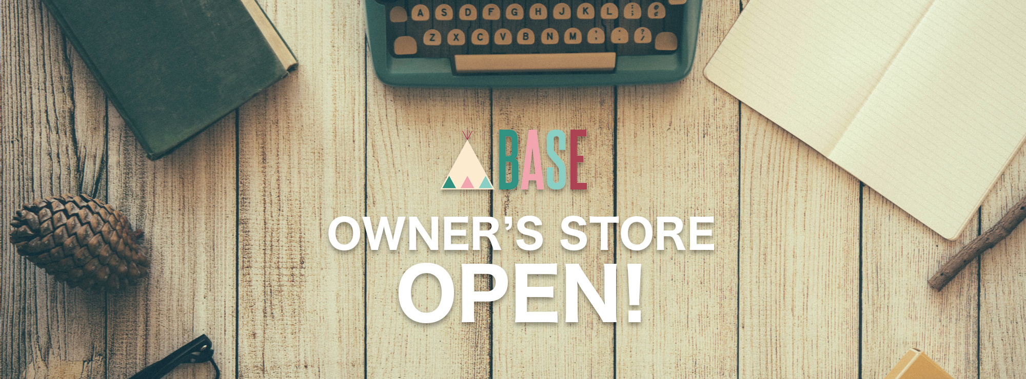 本日よりBASEオーナー様専用のショッピングサイトをオープンいたします