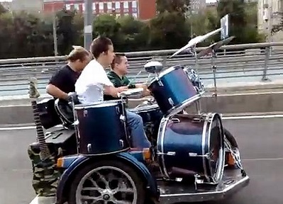 ドラスコ豆知識。バイクドラム?
