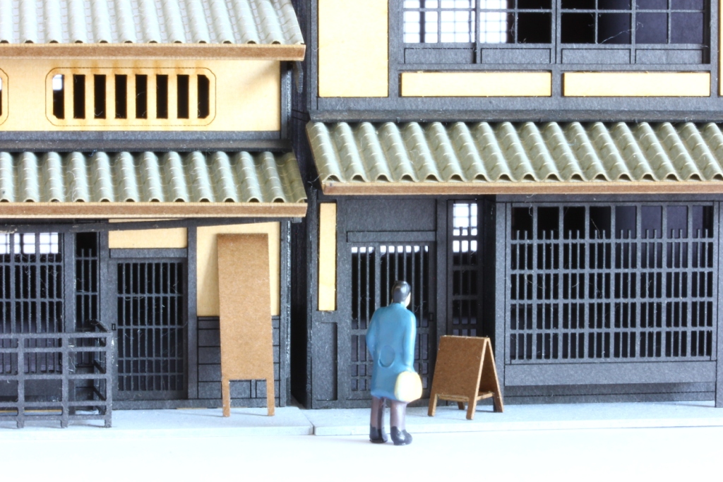 1/80立て看板模型